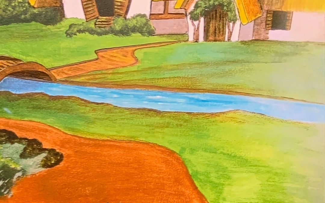 Cottage in Woods – Mural